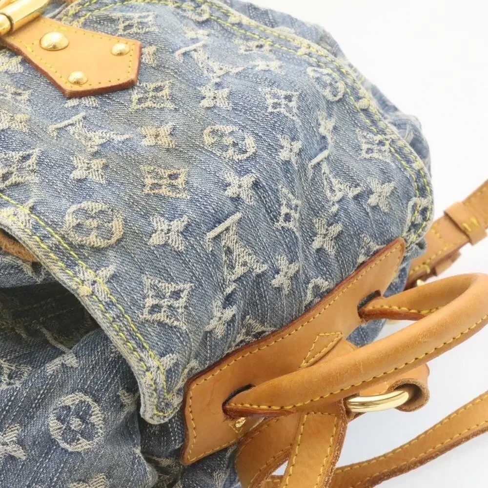 Louis Vuitton Monogram Denim Sac A Dos GM Backpack Blue